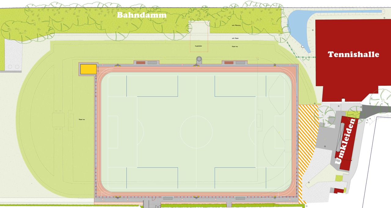 Plan DUWO Sportpark